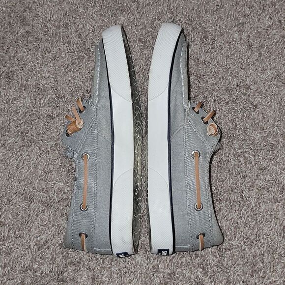 Sperry Top-Sider Womens Pier Loop Gray Womens Boat Shoes Memory Foam Size 5 - Picture 10 of 12